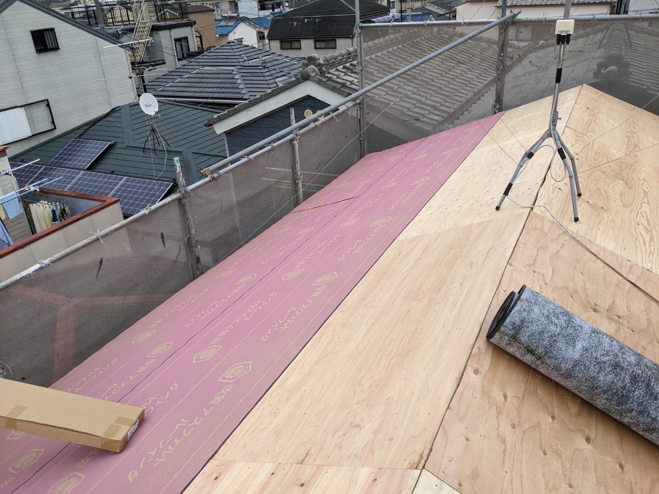 コロニアル葺き替え